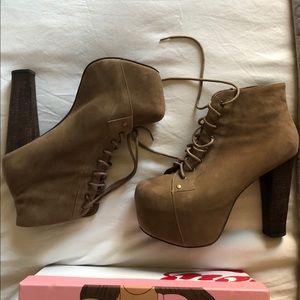 Jeffrey Campbell Lita Booties Size 9.5